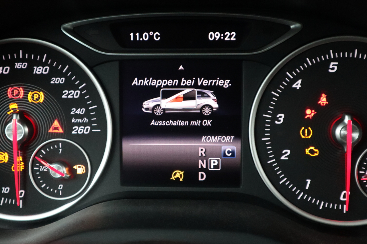 Komplettset el. anklappbare Außenspiegel Code 500 für Mercedes Benz B-Klasse W246