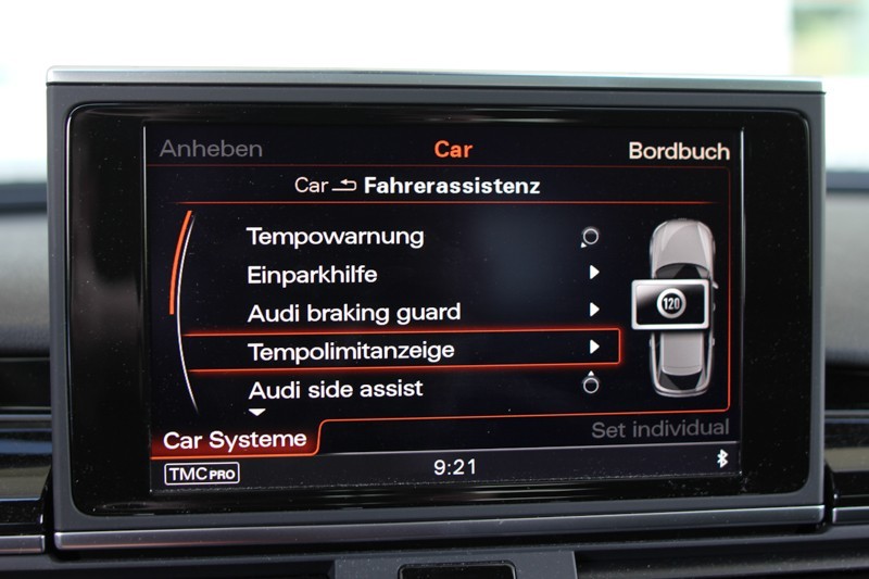 Verkehrszeichenerkennung VZE für Audi A8 4H