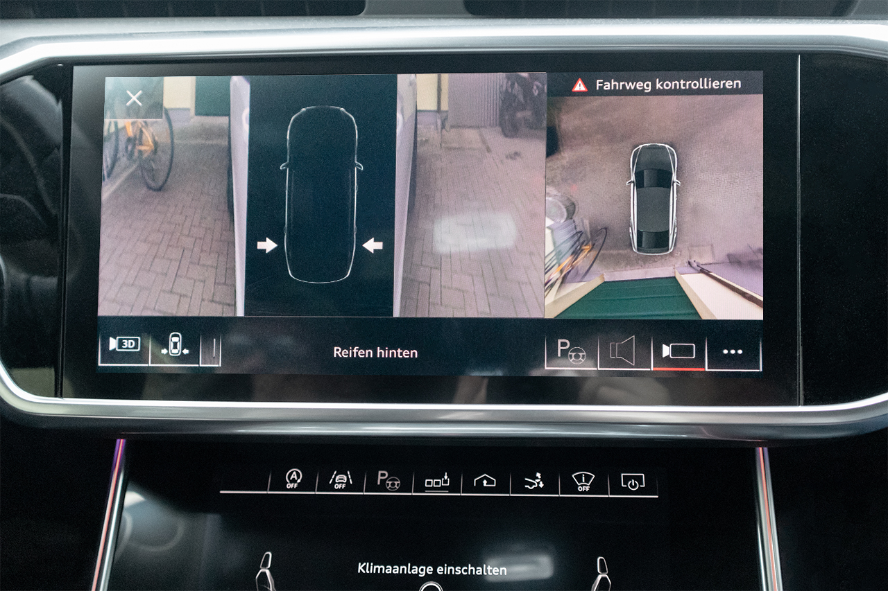 Umfeldkamera - 4 Kamera-System für Audi A7 4K