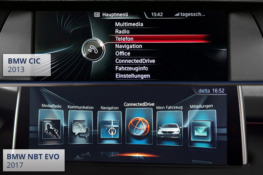 VIM Video in motion for BMW, Mini CIC iDrive NBT EVO Professional F/G-Series ID7 - OBD