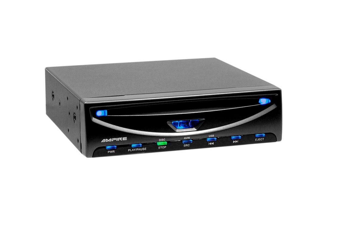 DVD player with USB interface (3/4 DIN)
