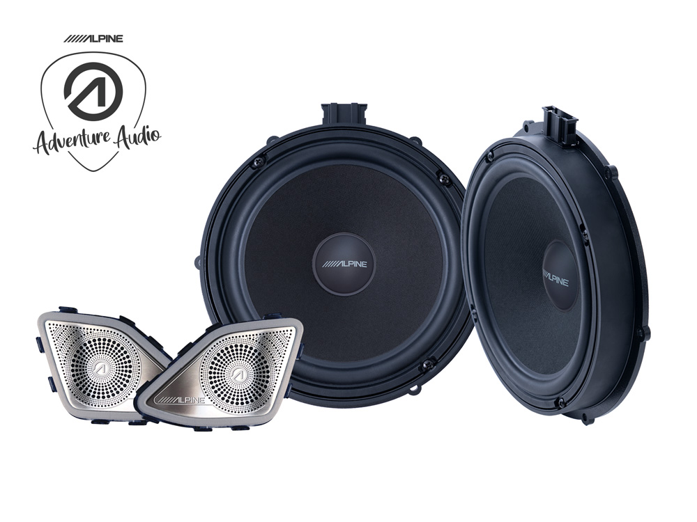 Alpine 2-Wege-Lautsprecher Set Adventure Audio für VW T6 SG