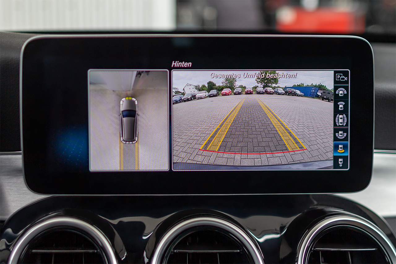 Komplettset 360 Grad Kamera Code 501 für Mercedes Benz C-Klasse W205 ab 2019