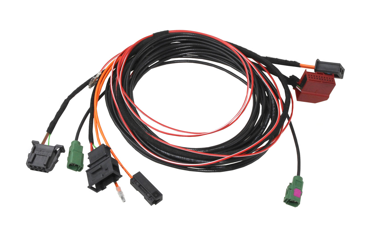 Kabelsatz TV-Tuner für Audi A6 4F inkl. LWL MMI 2G