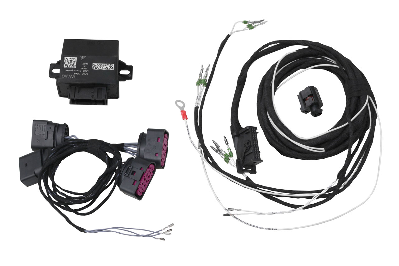 Automatic headlight range control for Skoda Octavia 5E