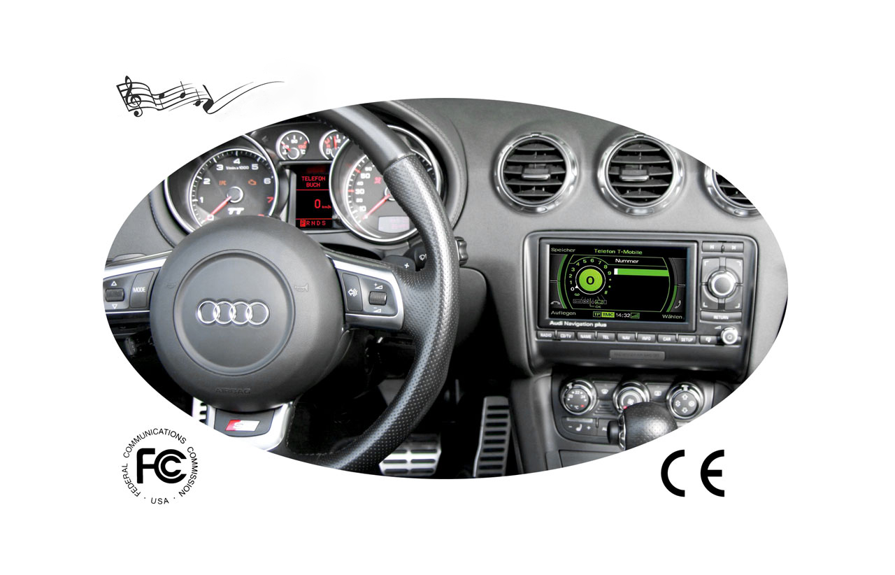 FISCON Handsfree "Basic-Plus" for Audi, Seat