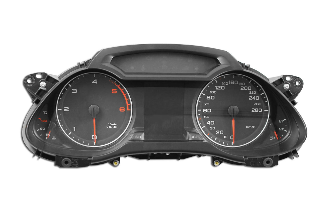 Speedo instrument cluster with MFD DIS color for Audi A4 8K, A5 8T, Q5 8R