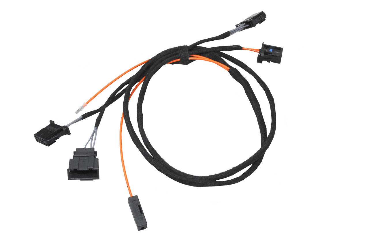 Cable set CD changer, AMI for Audi Q7 4L incl. fiber optic MMI 2G