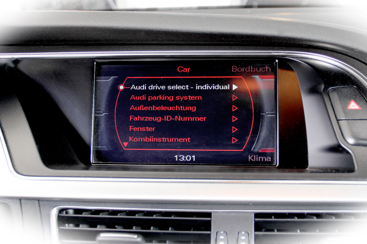 Retrofit set Drive Select for Audi A4 8K, A5 8T, Q5 8R