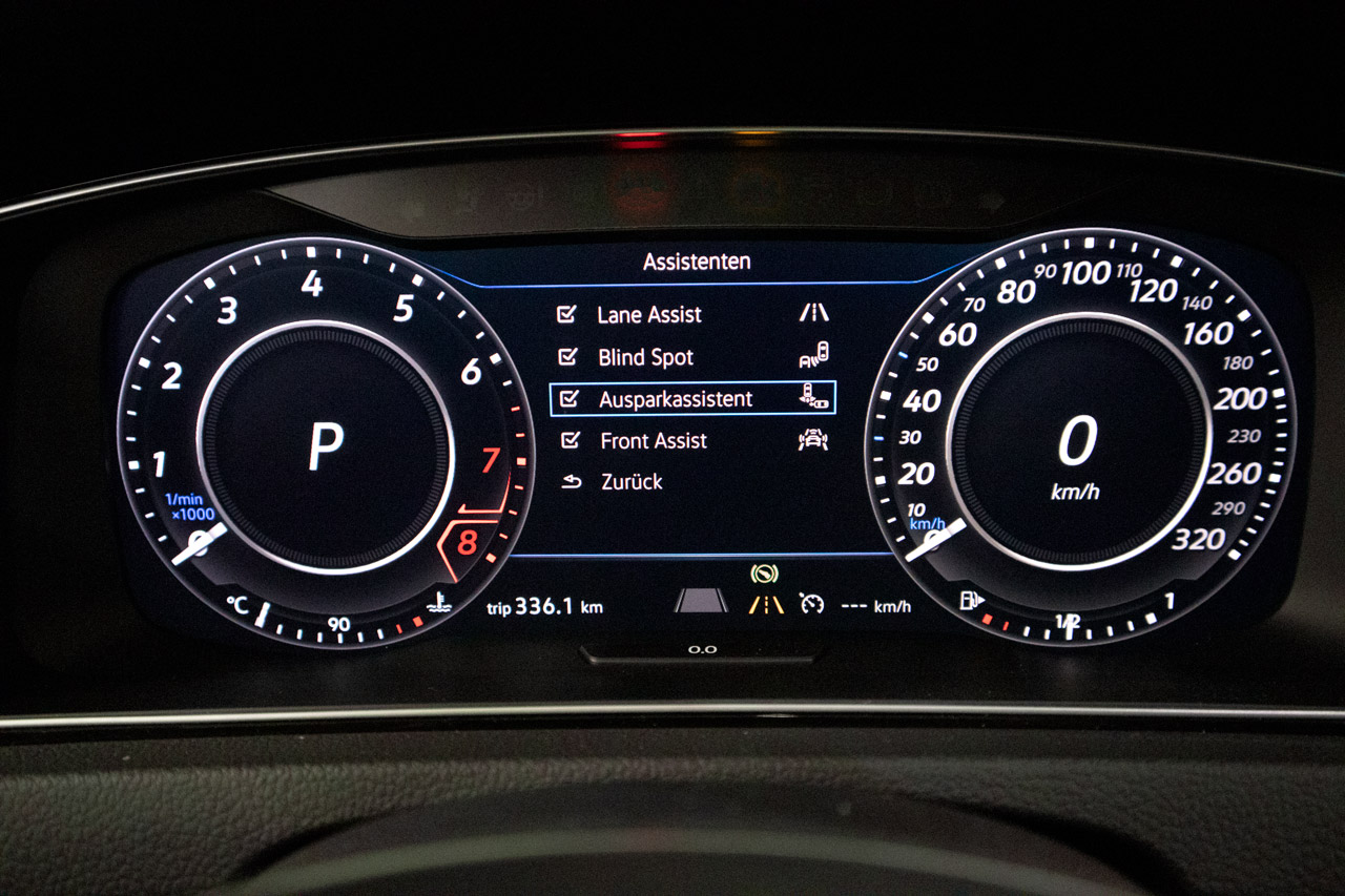 Blind Spot Sensor incl. Rear Traffic Alert for VW Golf 7