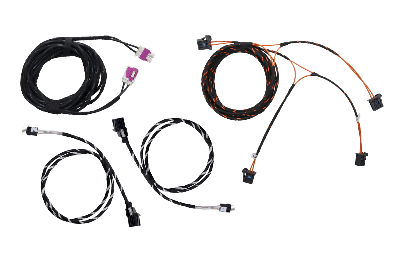 Upgrade Radio system to MMI High 3G cable set for Audi