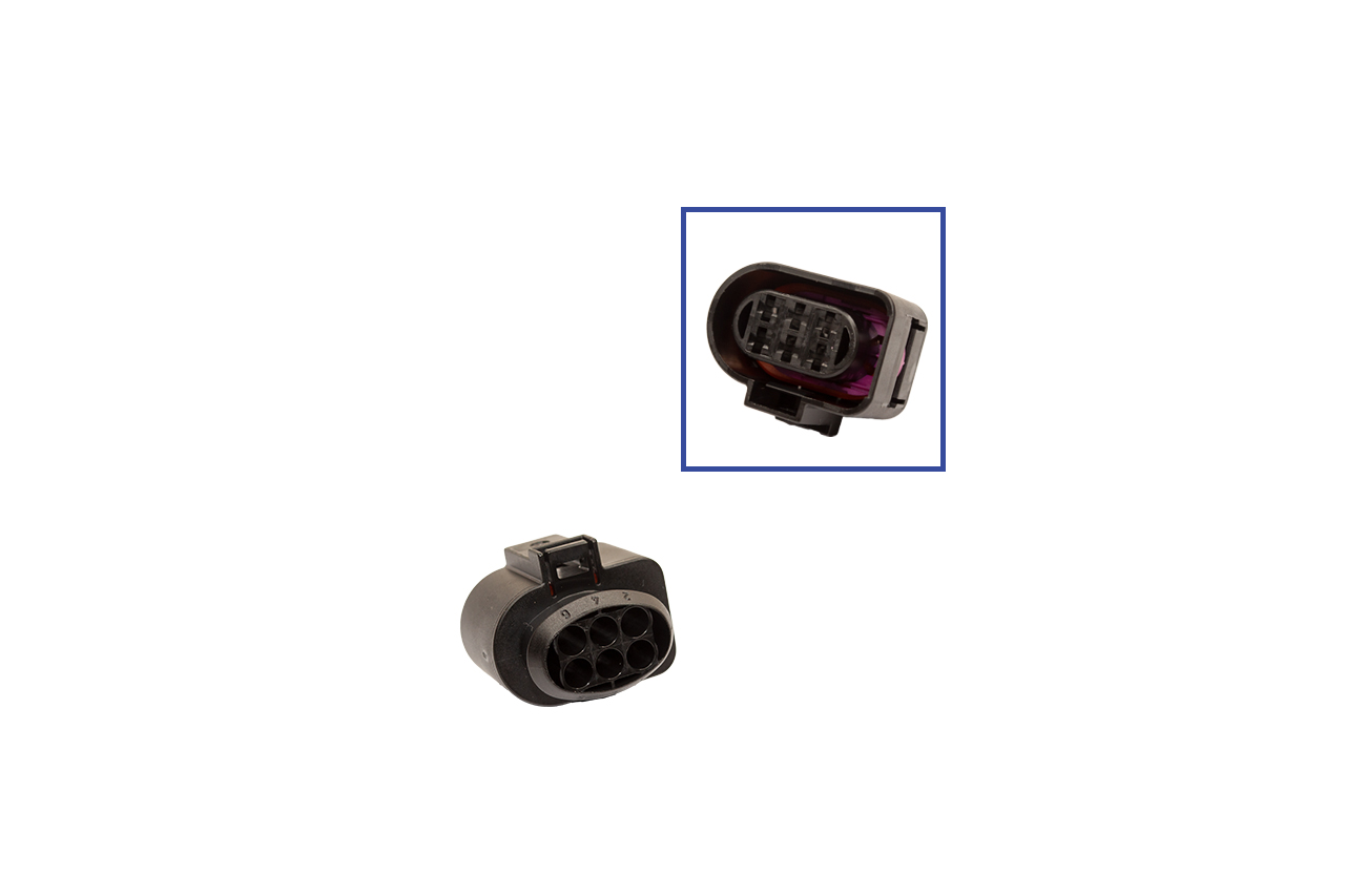 Repair kit connector 6 pin 1J0 973 733 plug housing for VW Audi Seat Skoda