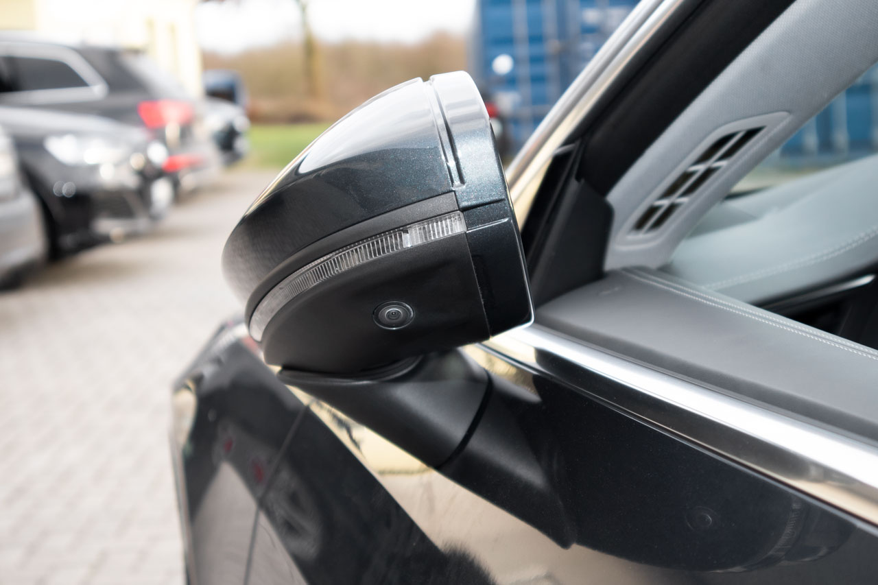 Complete set folding exterior mirrors for Audi A7 4K