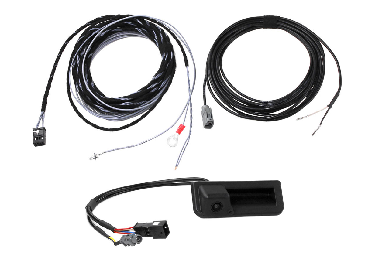 Complete kit rear view camera for VW Touareg CR