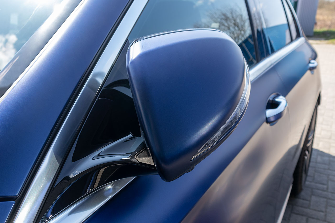Complete set el. folding exterior mirrors code 500 for Mercedes Benz E-Class W213