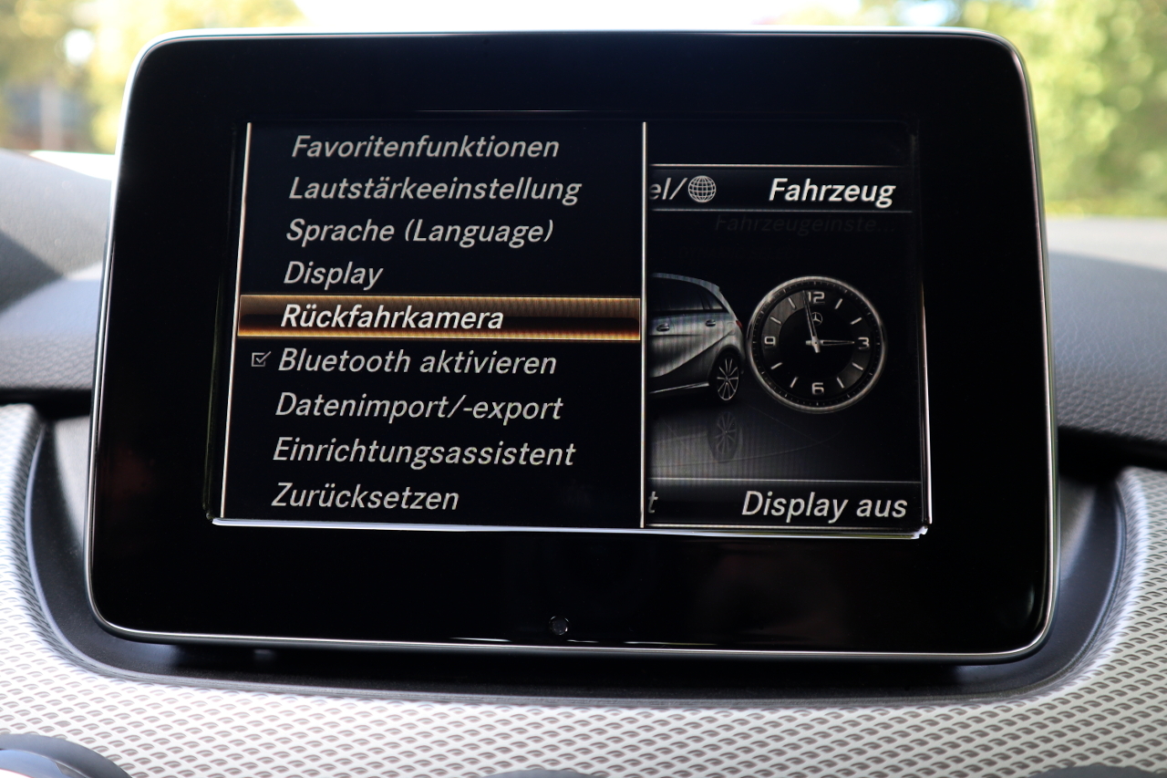 Komplettset Rückfahrkamera Code 218 für Mercedes Benz B-Klasse W246