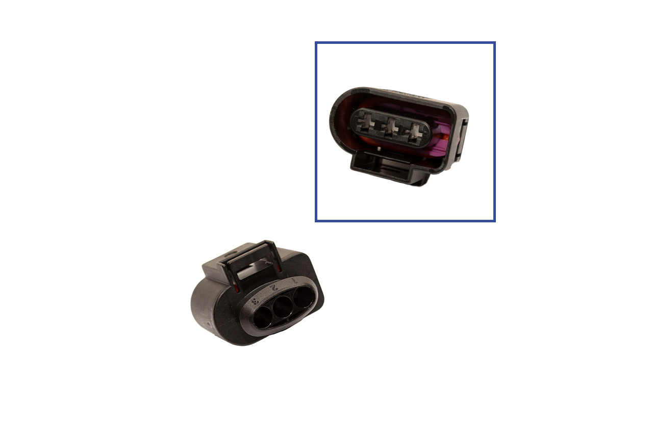 Repair kit connector 3 pin 1J0 973 723 plug housing for VW Audi Seat Skoda
