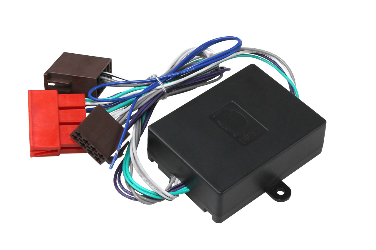 Active interface MINI ISO, 4x50 W max for AUDI, VW