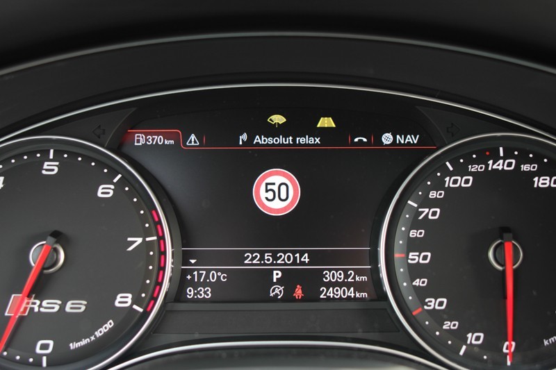 Active Lane Assist incl. traffic sign recognition for Audi A6, A7 4G