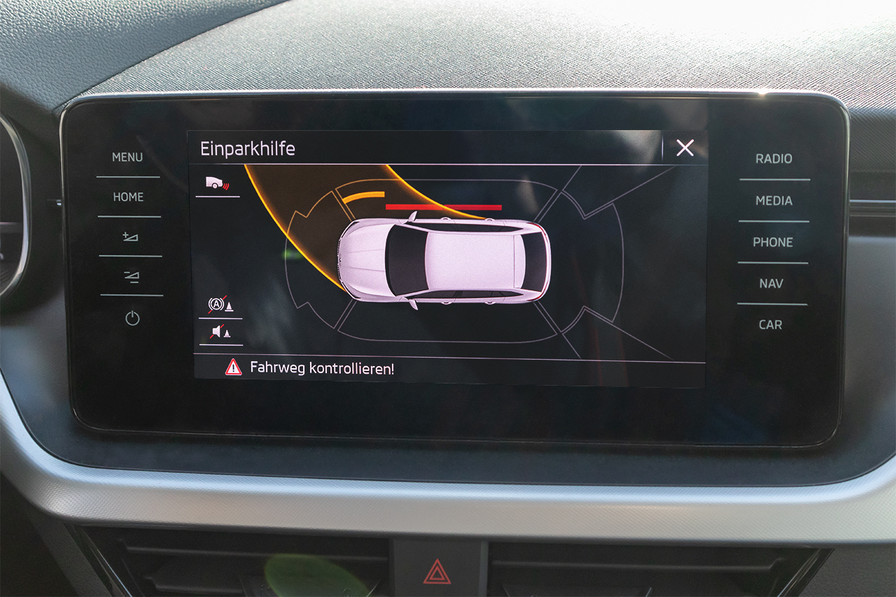Complete set park assist for Skoda Scala NW1