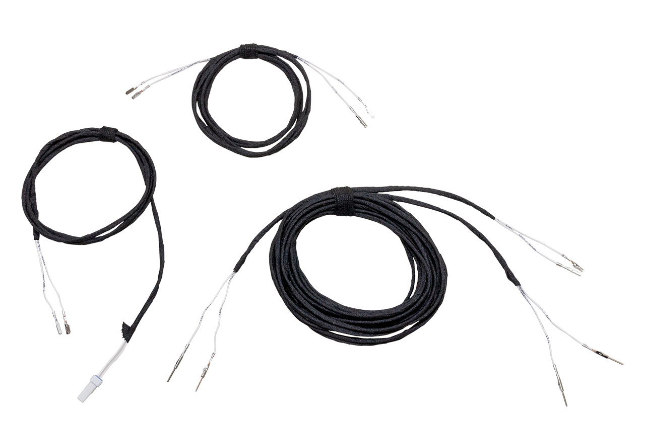Cable set automatically dimming outside mirrors for Audi, Skoda, VW MQB