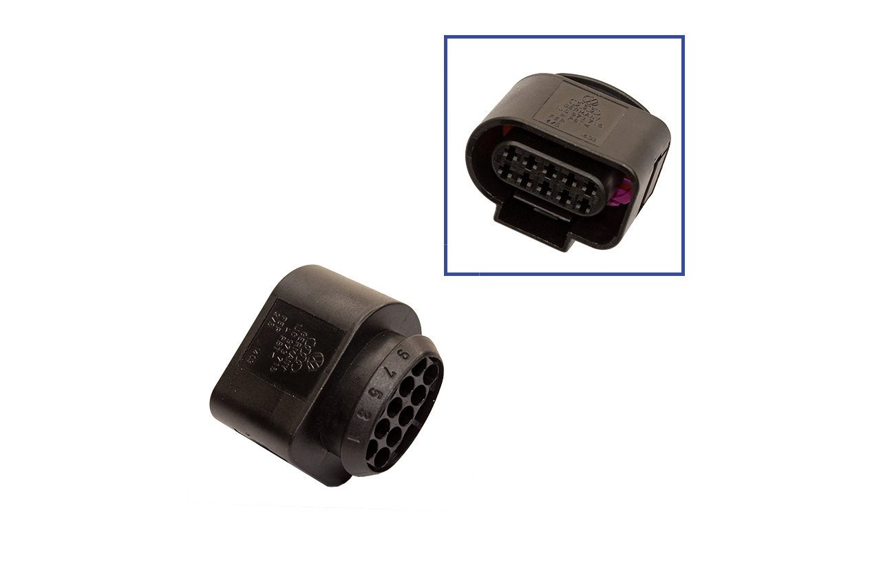 Repair kit connector 10 pin 1J0 973 715 socket housing for VW Audi Seat Skoda