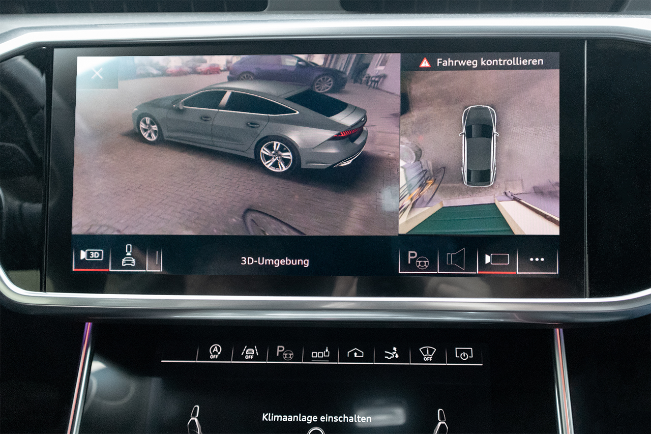 Surrounding camera - 4 camera system for Audi A7 4K