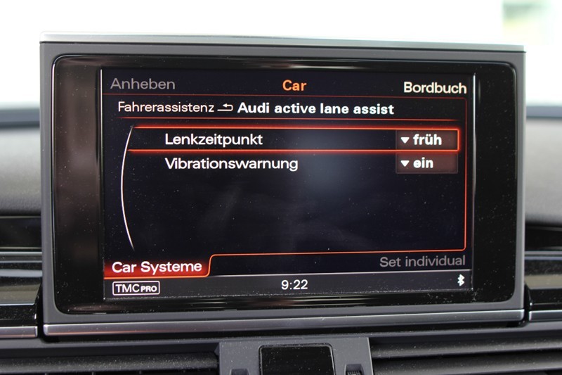 Active Lane Assist (Spurhalteassistent) inkl. Verkehrszeichenerkennung VZE für Audi A6, A7 4G