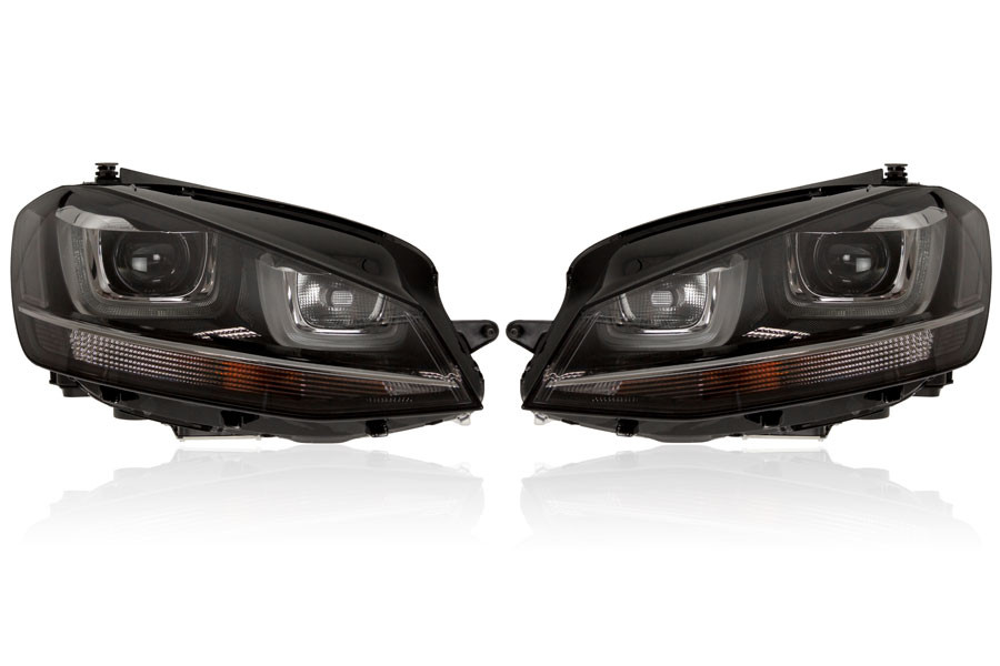 Bi-Xenon Headlight with LED DRL for VW Golf 7