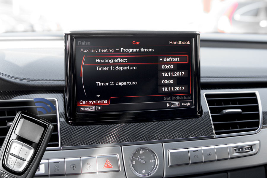 Nachrüst-Set Standheizung für Audi A8 4H