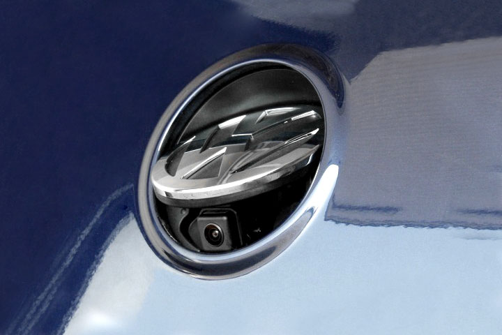 Emblem rear view camera for VW EOS