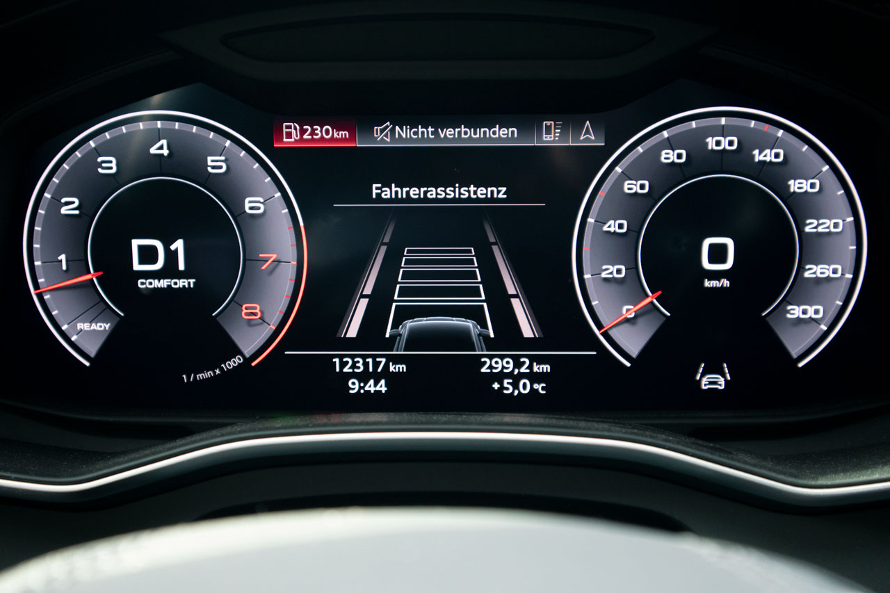 Adaptive Cruise Control (ACC) for Audi A7 4K