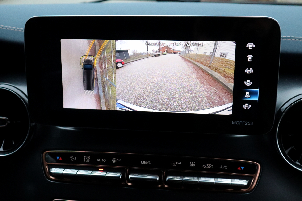 Komplettset zur Nachrüstung der 360°-Kamera Code JS1 für Mercedes Benz EQ-Klasse 447