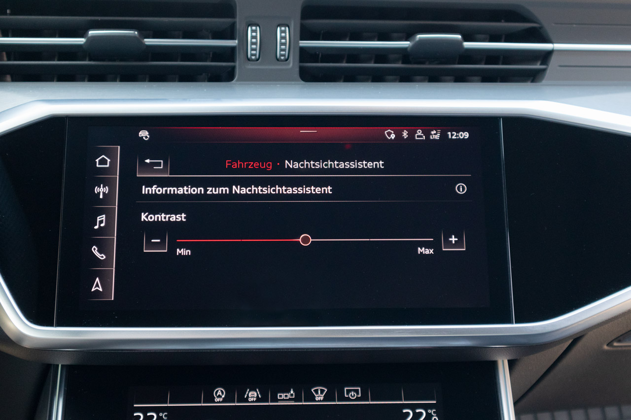 Komplettset Nachtsichtassistenten Night Vision für Audi A8 4N