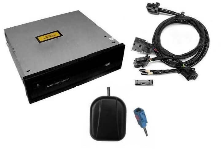 Complete kit DVD Navigation retrofit for Audi Q7 4L MMI 2G