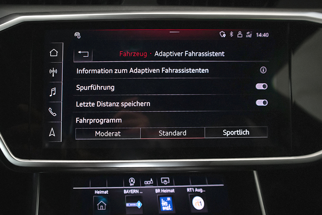 Adaptive Cruise Control (ACC) for Audi A8 4N