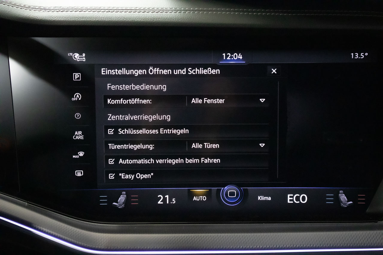 Komplettset sensorgesteuerte Heckklappenöffnung für VW Touareg CR