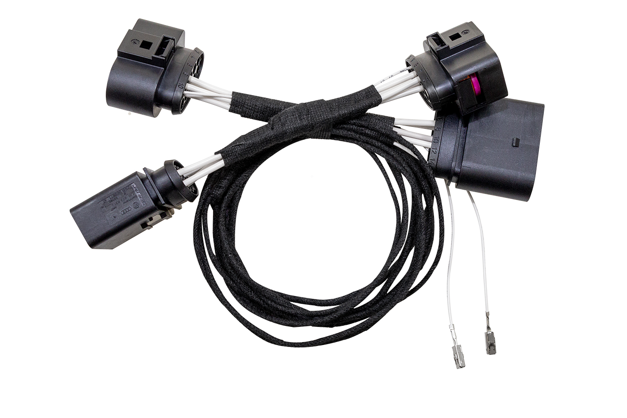 Xenon adapter to halogen headlights for VW Passat 3C, Touran 1T2, EOS 1F7