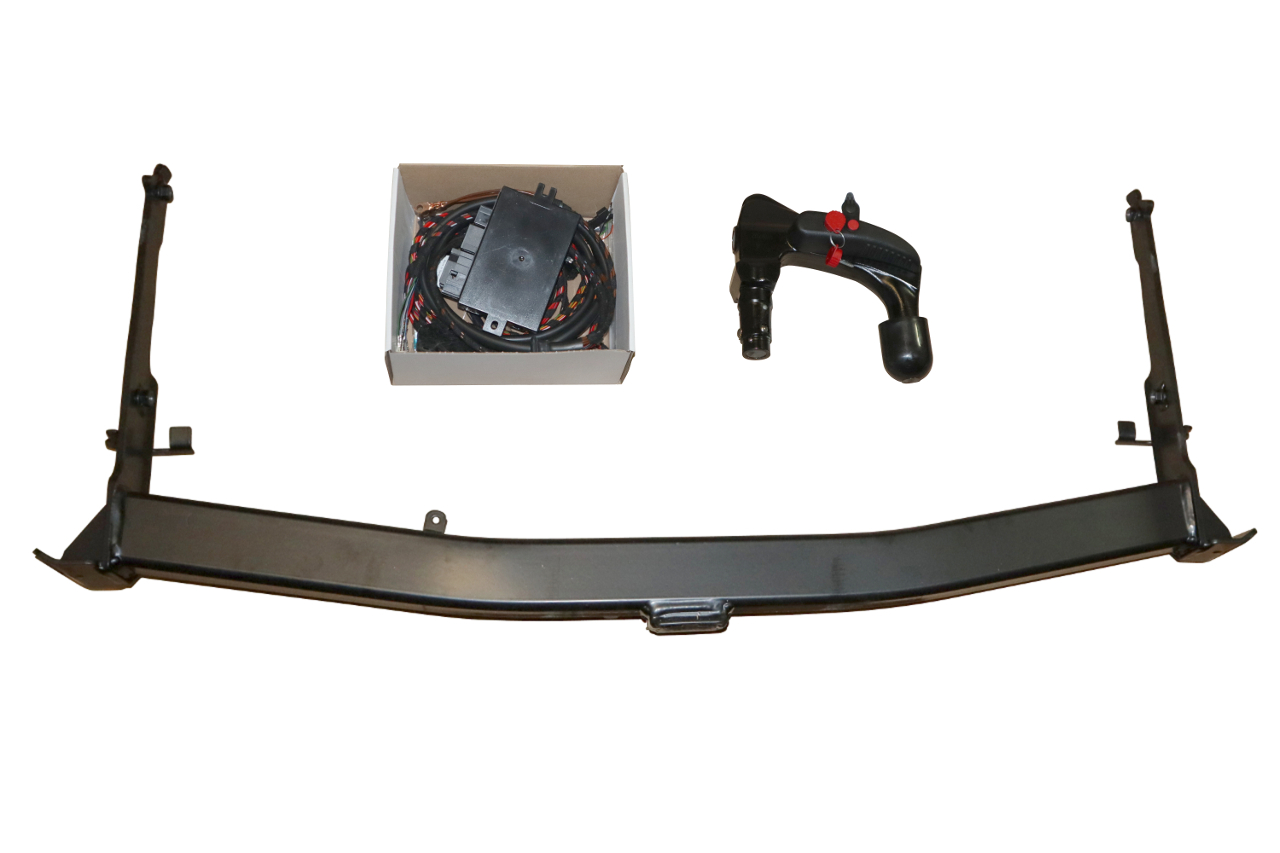 Complete set of removable trailer hitch for Audi A3 8Y