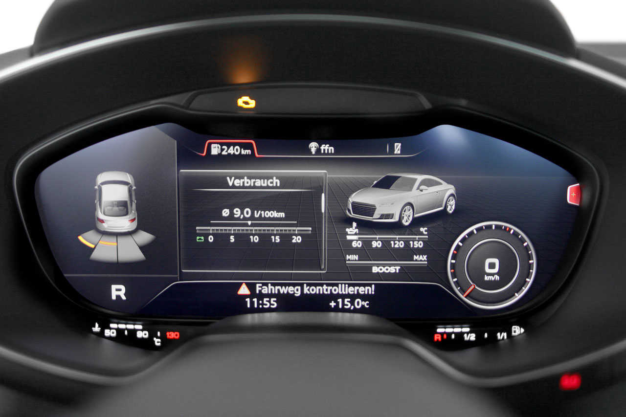 Komplett-Set Audi Parking System APS Heck für Audi TT 8S (FV)