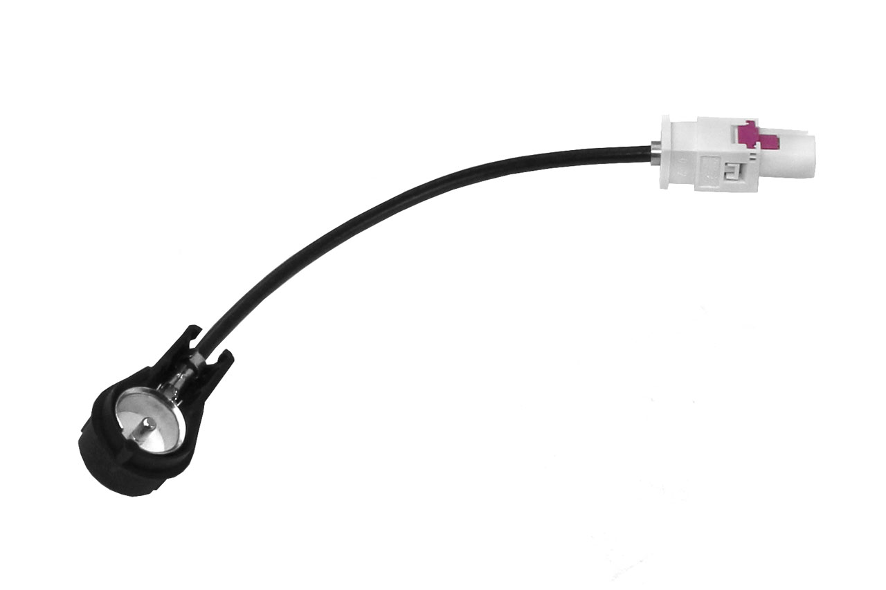 Antenna Adapter FAKRA to 50 Ohm ISO for Audi, VW