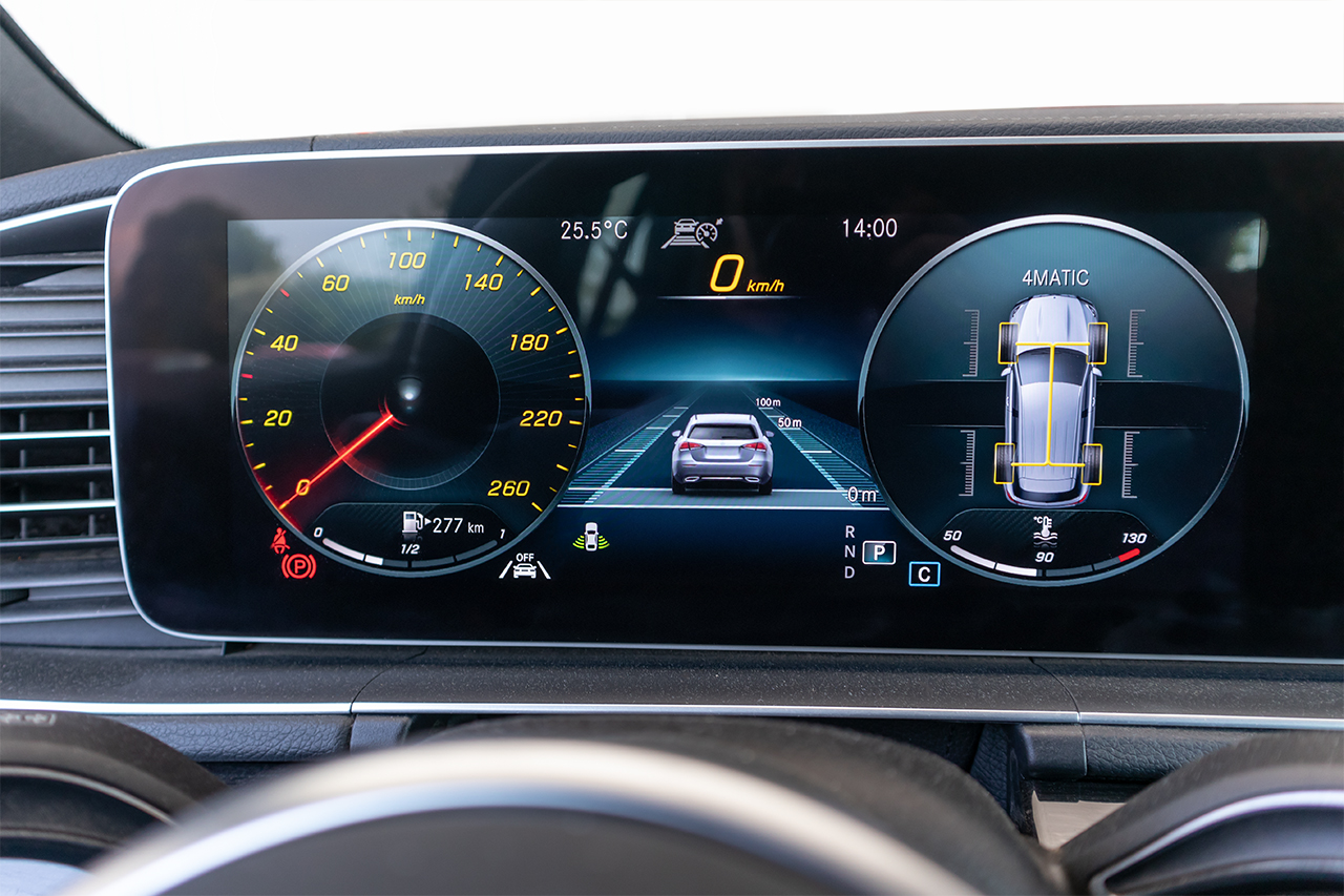 Komplettset zur Nachrüstung Distanzregelung Code 239 für Mercedes Benz GLS-Klasse X167