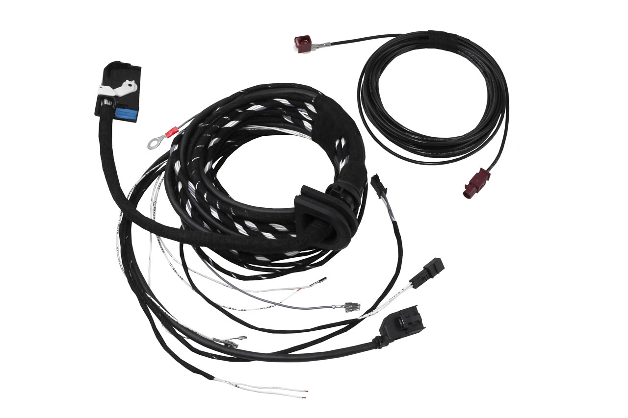 Kabelsatz FSE Handyvorbeitung Bluetooth für Audi A4 B6, A4 B7, A4 8H Cabrio „Komplett”