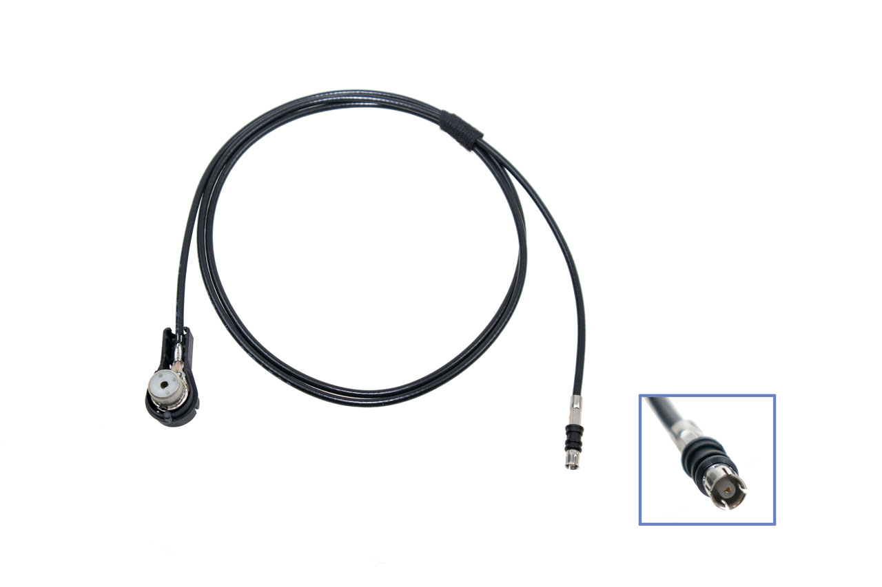 Fakra-cable 50 ohm antenna connector (female) to socket (female)