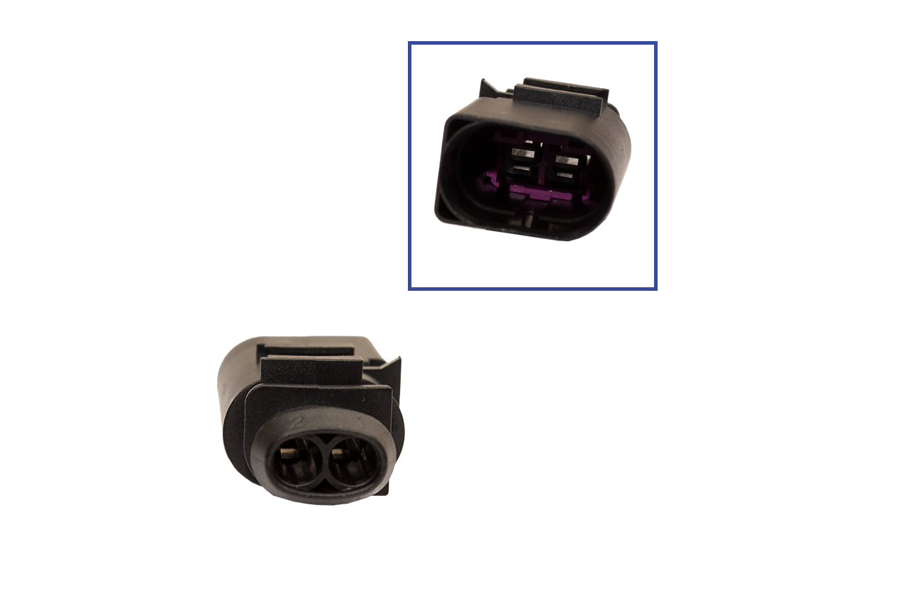 Repair kit connector 2 pin 8D0 973 822 plug housing for VW Audi Seat Skoda