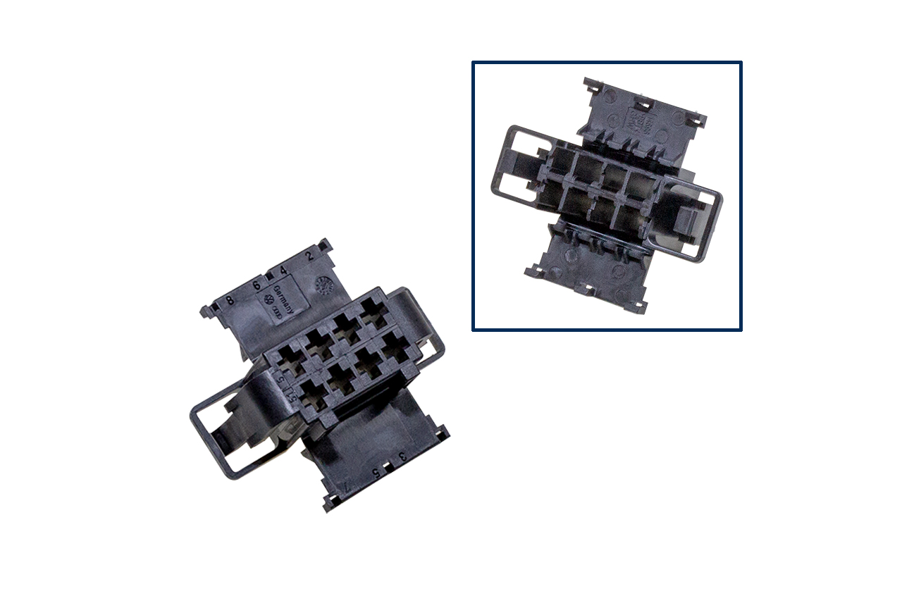 Repair kit connector 8 pin 1J0 972 724 / 191 972 724 plug housing for VW Audi Seat Skoda