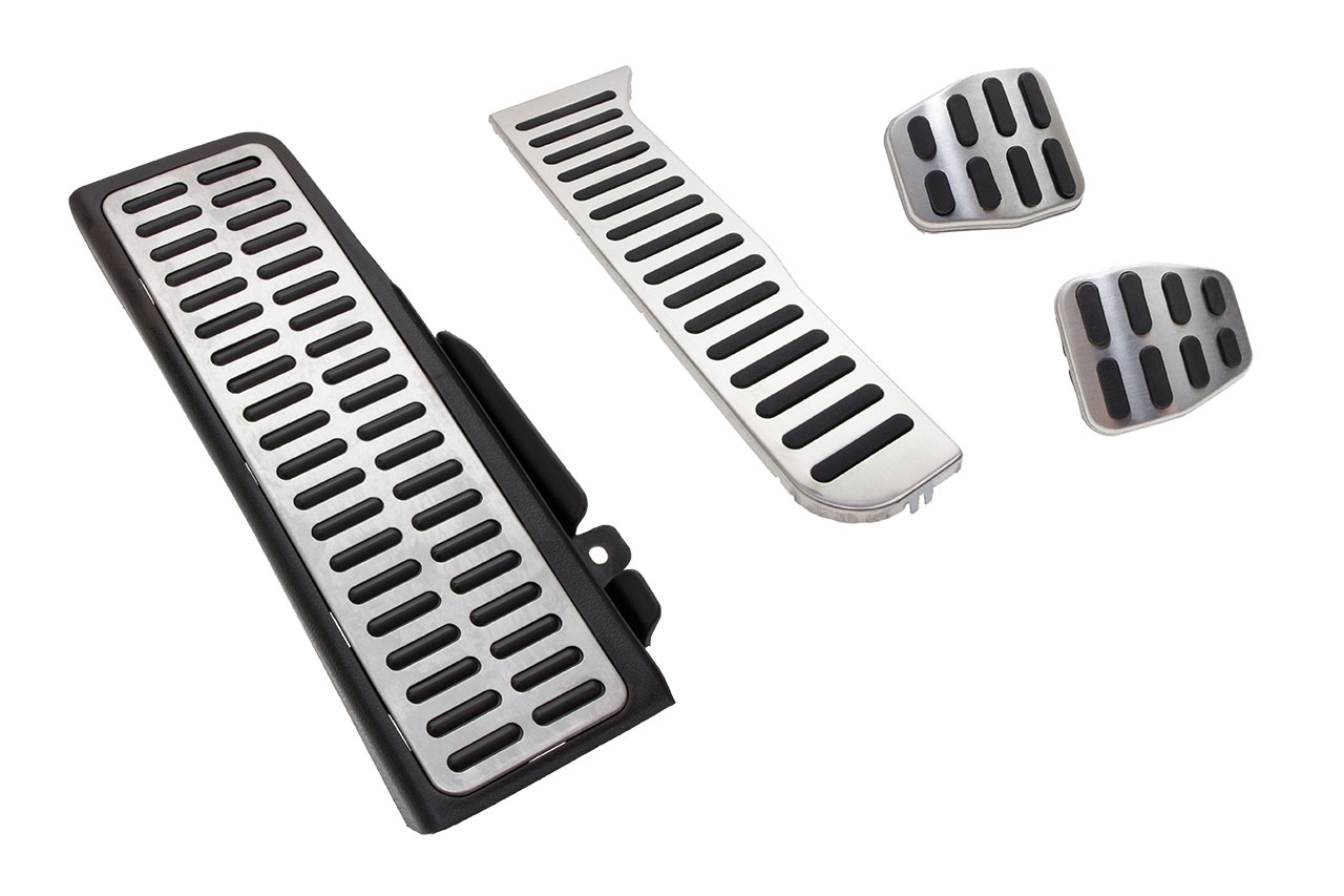 Pedals / footrest - stainless steel