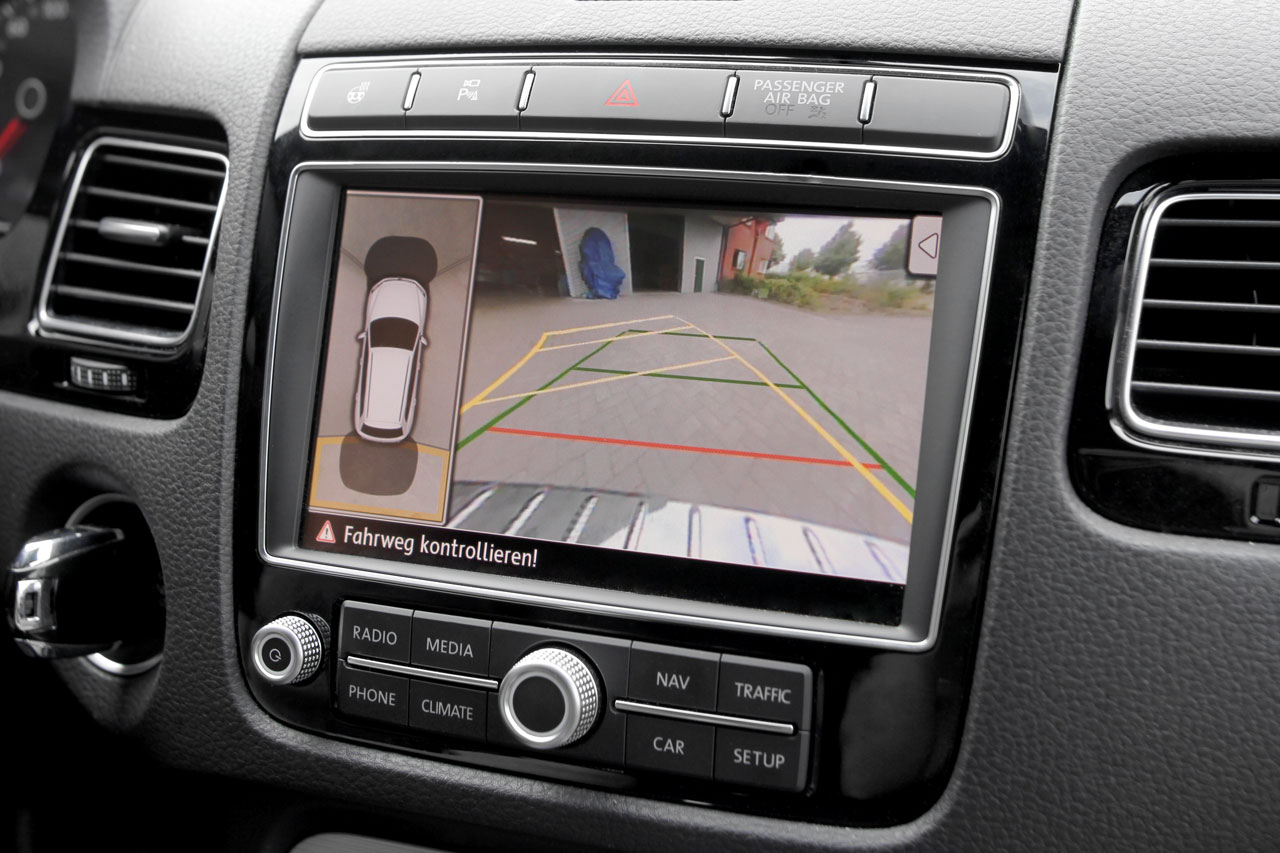 Area view - 4 camera system for VW Touareg 7P