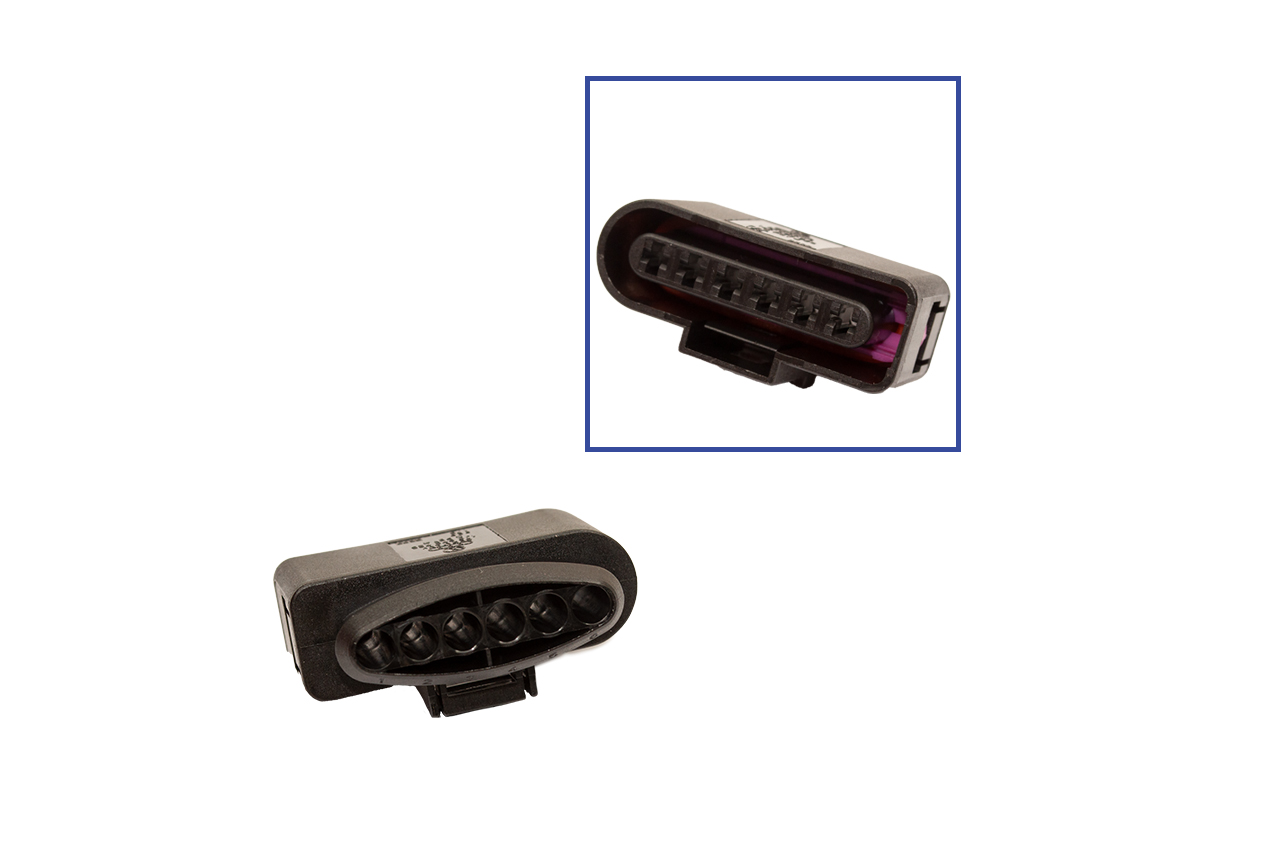 Repair kit connector 6 pin 1J0 973 726 plug housing for VW Audi Seat Skoda