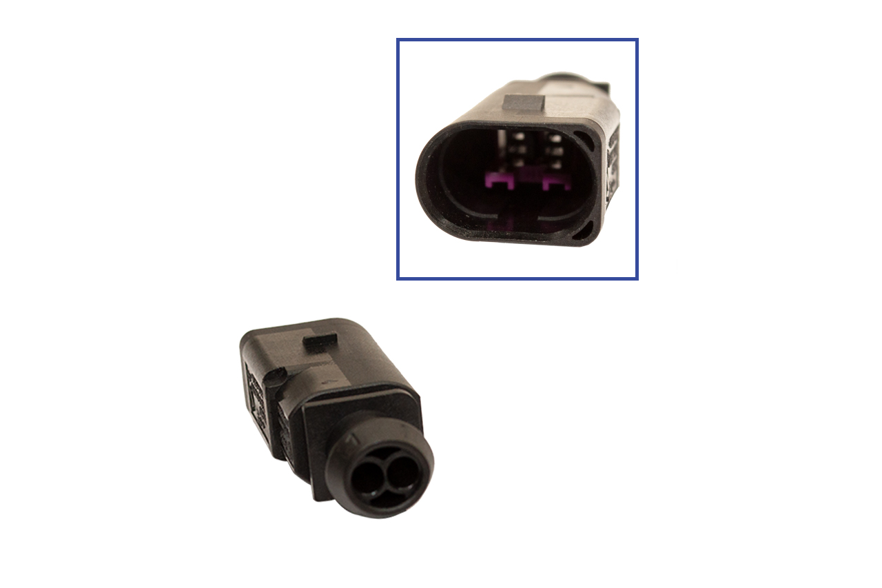 Repair kit connector 2 pin 1J0 973 802 plug housing for VW Audi Seat Skoda